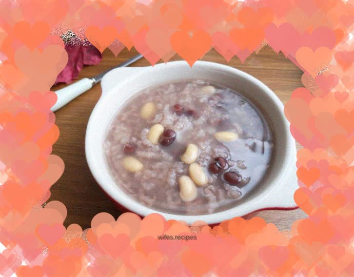 Two bean rice porridge