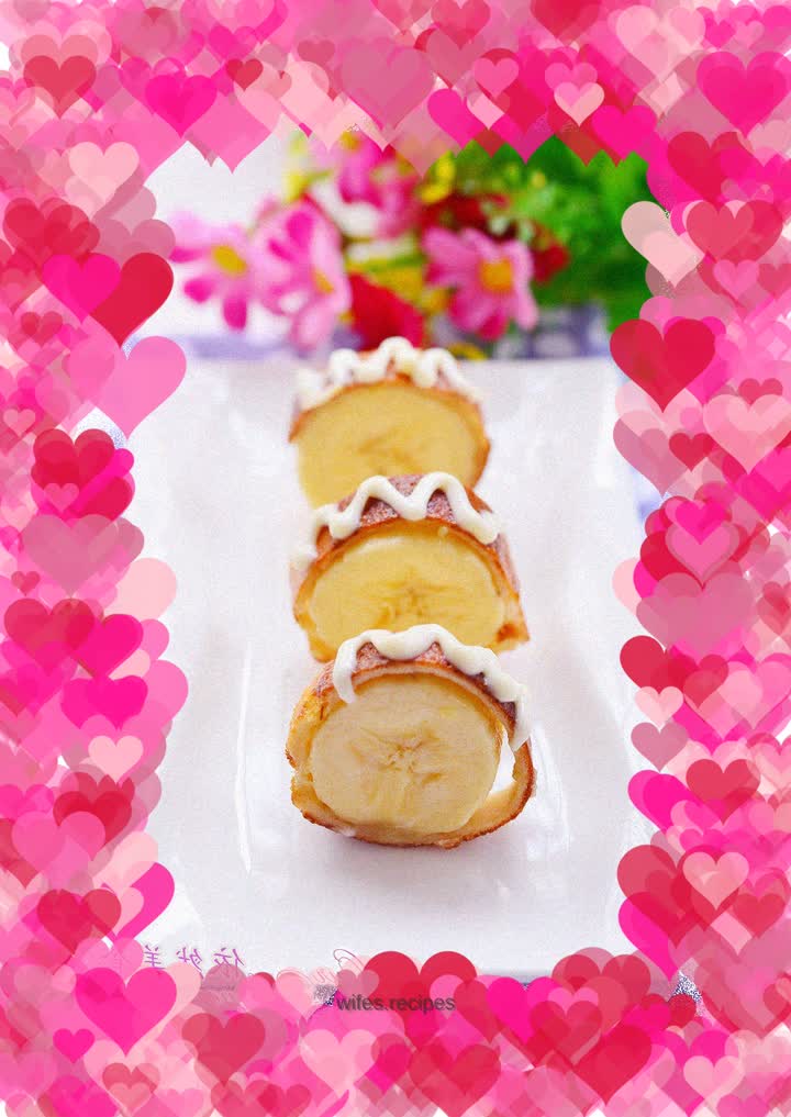 Sweet Toast Banana Roll