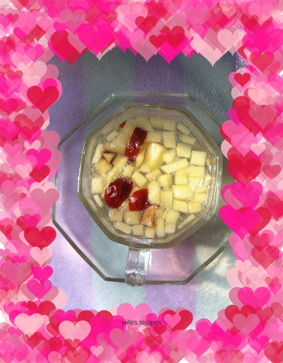 【That amazing afternoon】Red Date Apple Drink