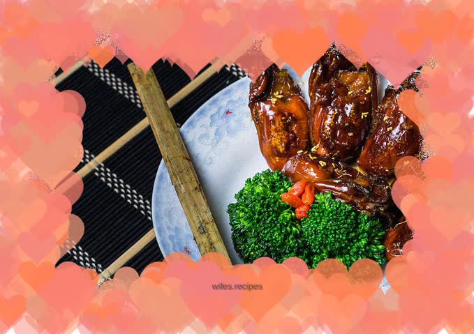 Golden Oysters with Osmanthus Preserve