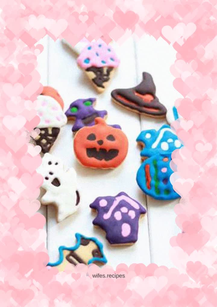 [Tomato Recipe] Halloween Crazy Party Series—Halloween Painted Cookies