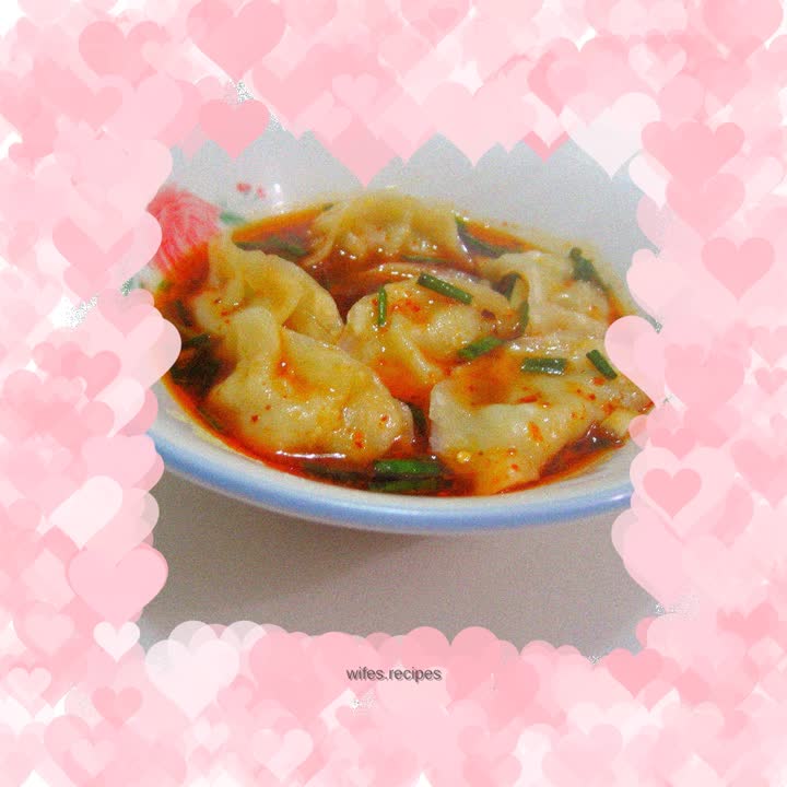 Lettuce and pork dumplings