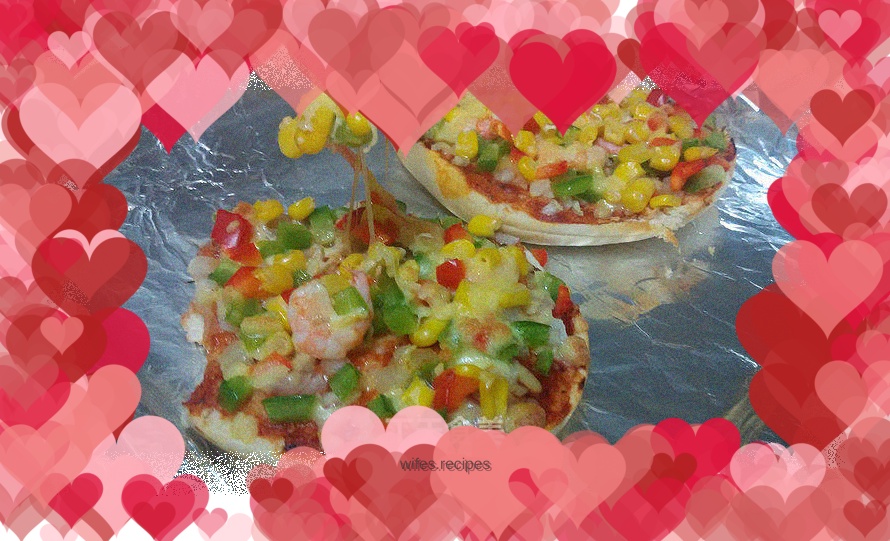 Super simple lazy pizza