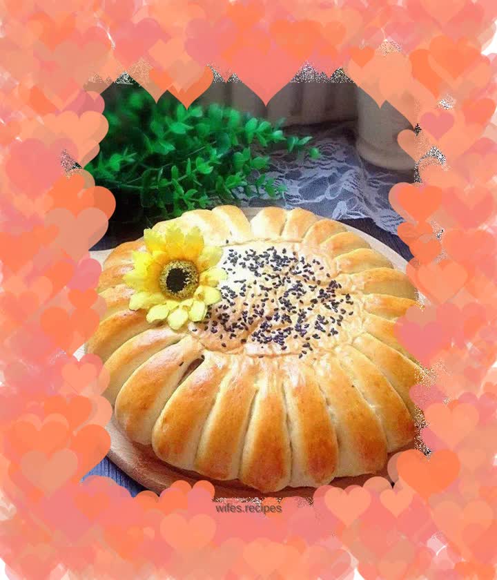 Sunflower Bean Paste Bread