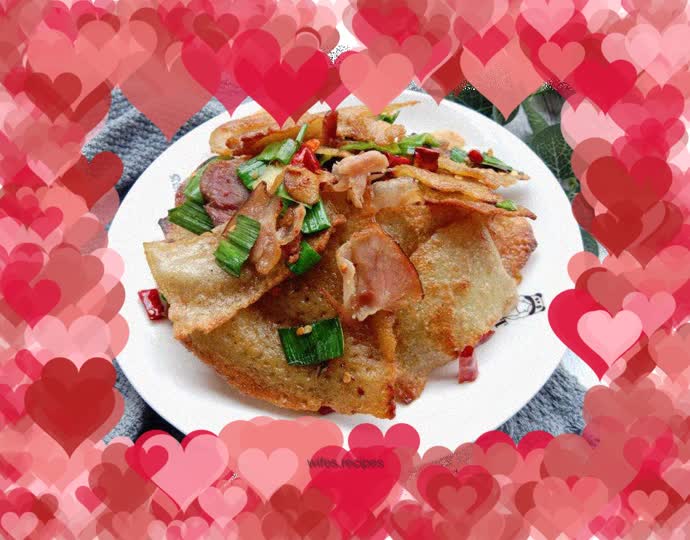 Bacon and Kang Bean Shreds