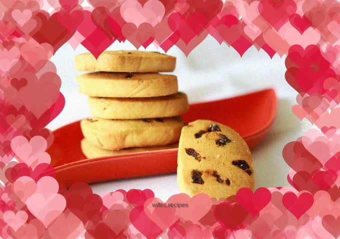 Low-oil cranberry cookies