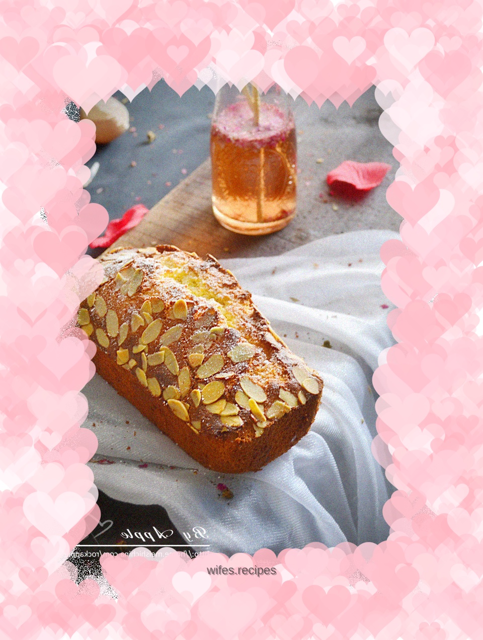【Cranberry Milk Flavored Condensed Milk Cake】