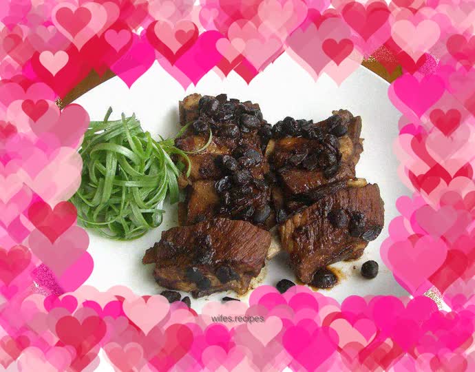 Steamed Pork Ribs with Black Bean Sauce