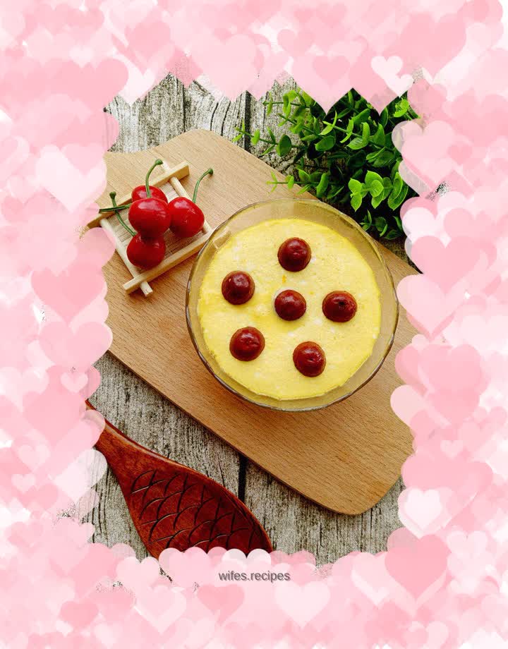 Fermented red date custard