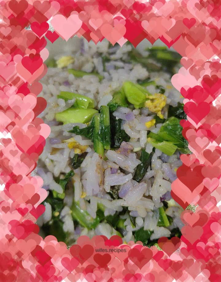 Fried rice with phoenix tail