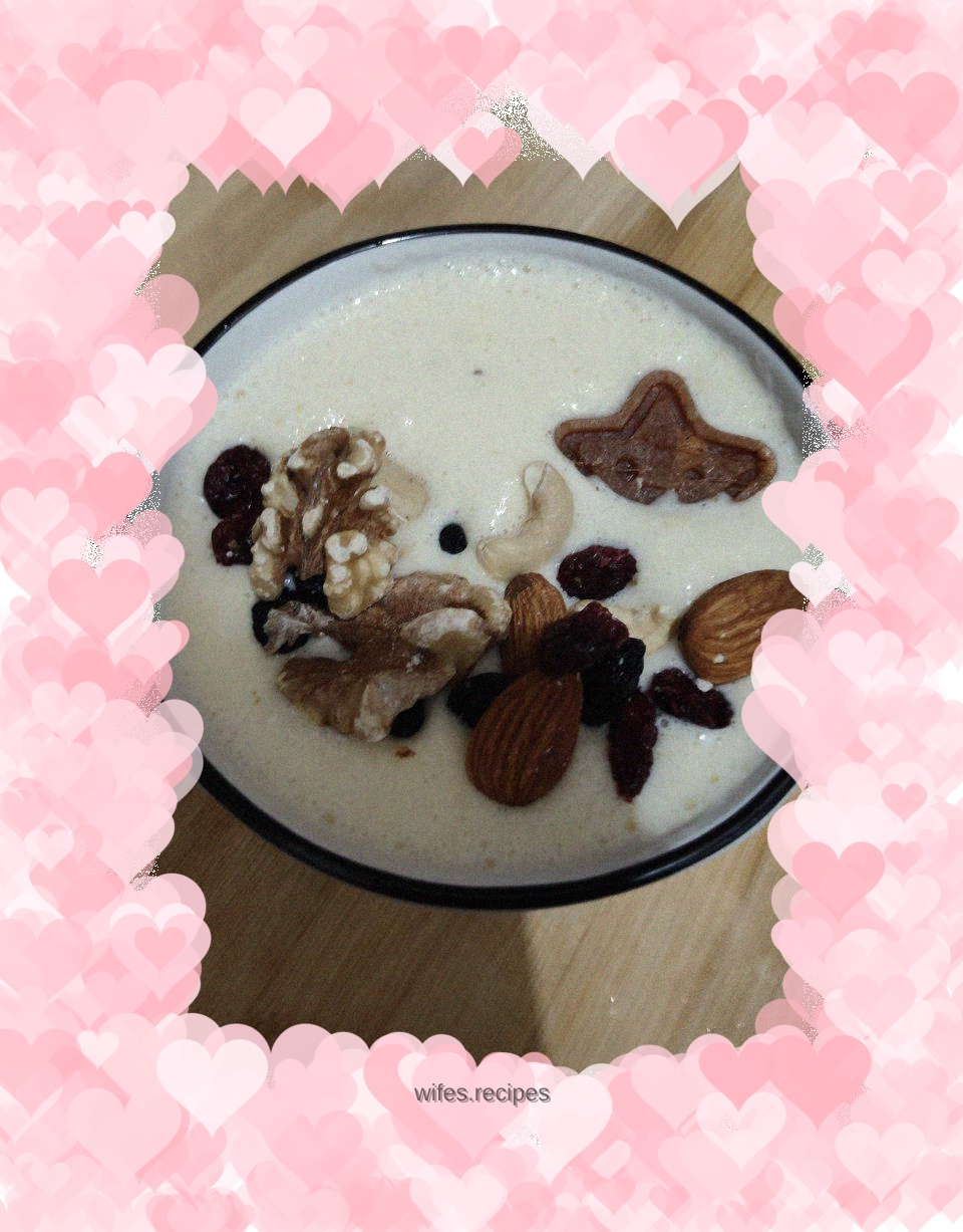 Longan Orange Milkshake