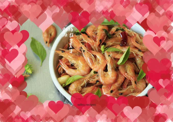 Taiwanese three-cup shrimp