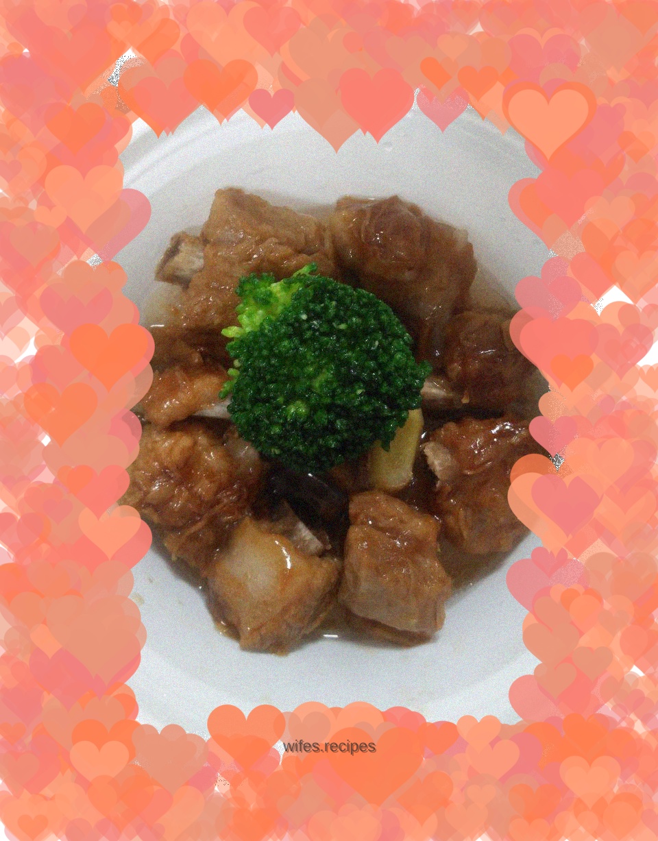 Pork Ribs with Plum Sauce