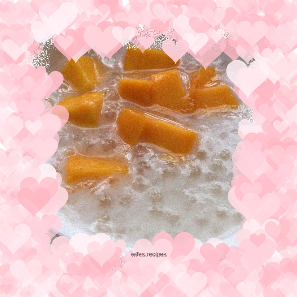 Mango Coconut Milk Sago