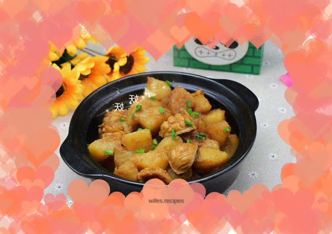 Braised Abalone with Potatoes