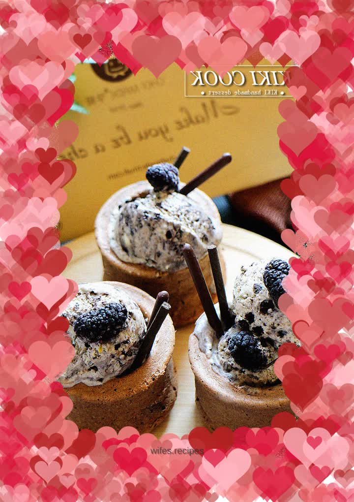 Oreo Ice Cream Cake Cup