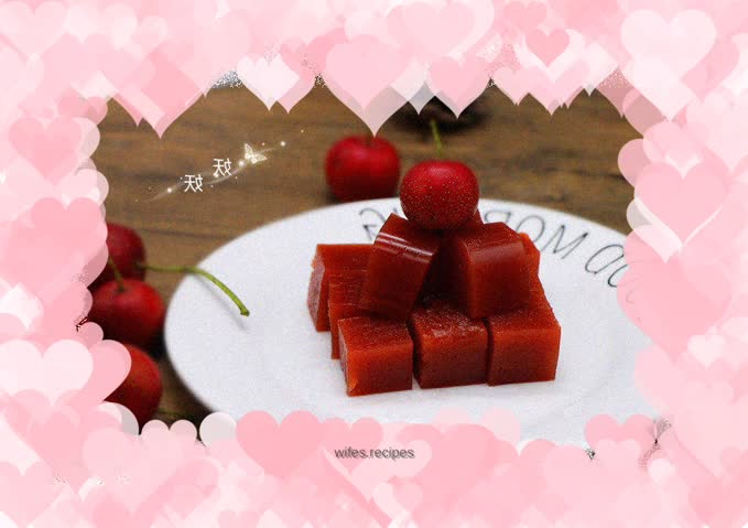 Sweet and sour hawthorn cake