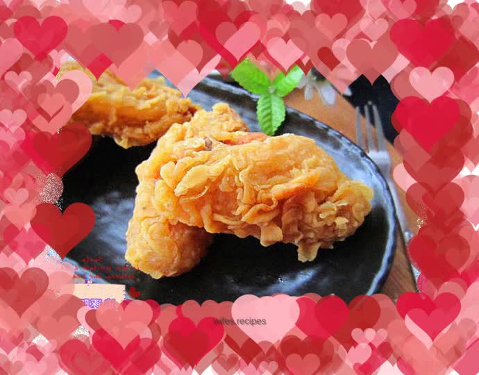 Crispy fried chicken--make her (him) Cheon Song Yi's favorite fried chicken