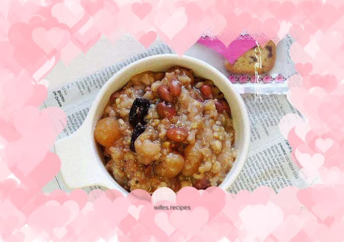 Barley Oatmeal Laba Porridge