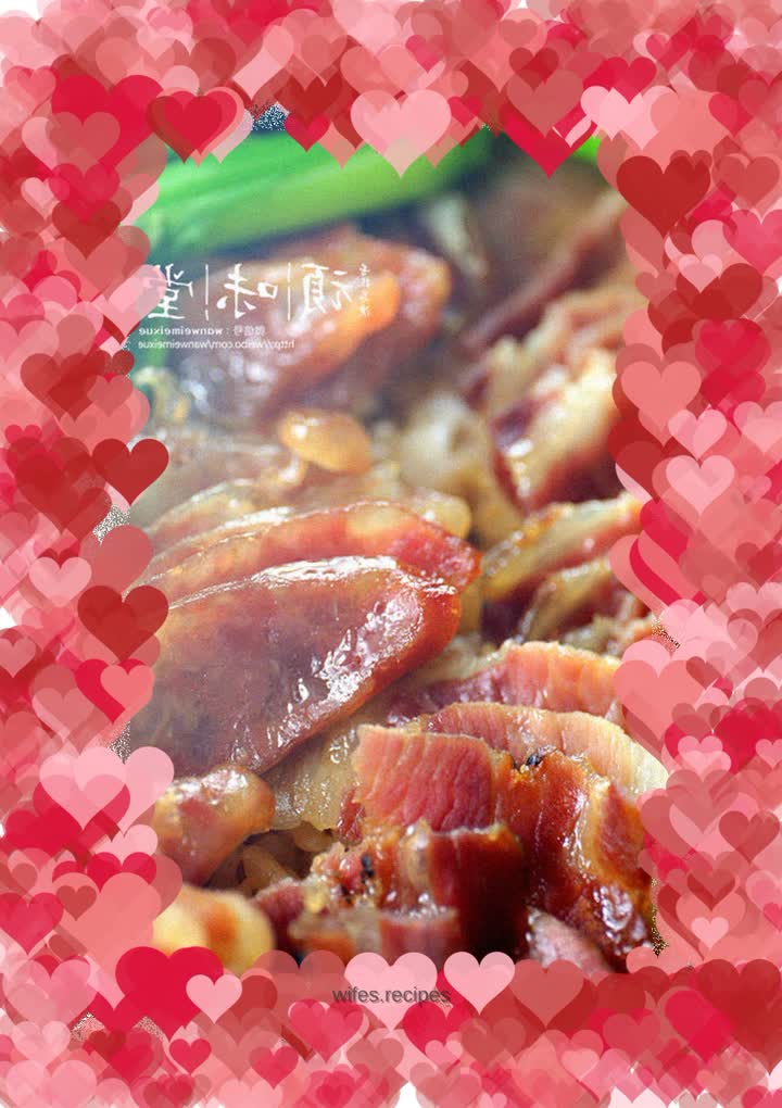 Cantonese Style Cured Meat Claypot Rice