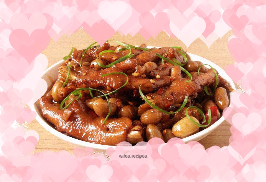 Peanut Braised Chicken Feet