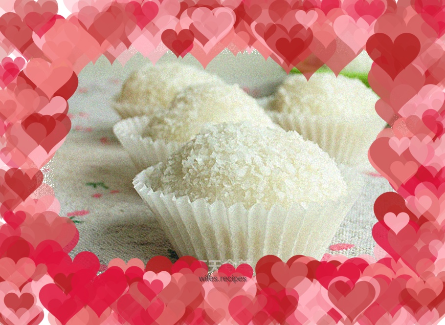 Mango glutinous rice cake