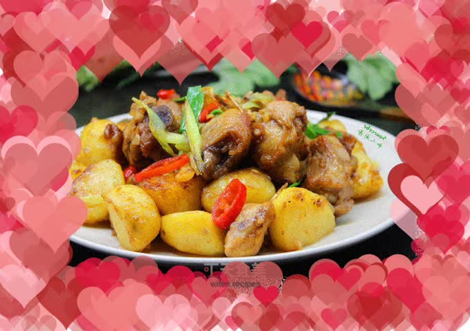 Braised Chicken Legs with Potatoes