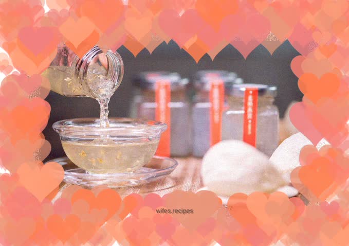 Osmanthus rock sugar bird's nest