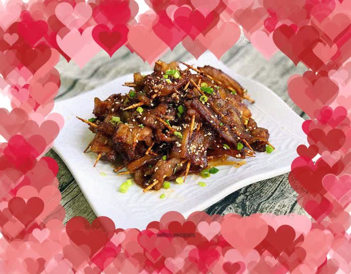 Toothpick Pork Belly