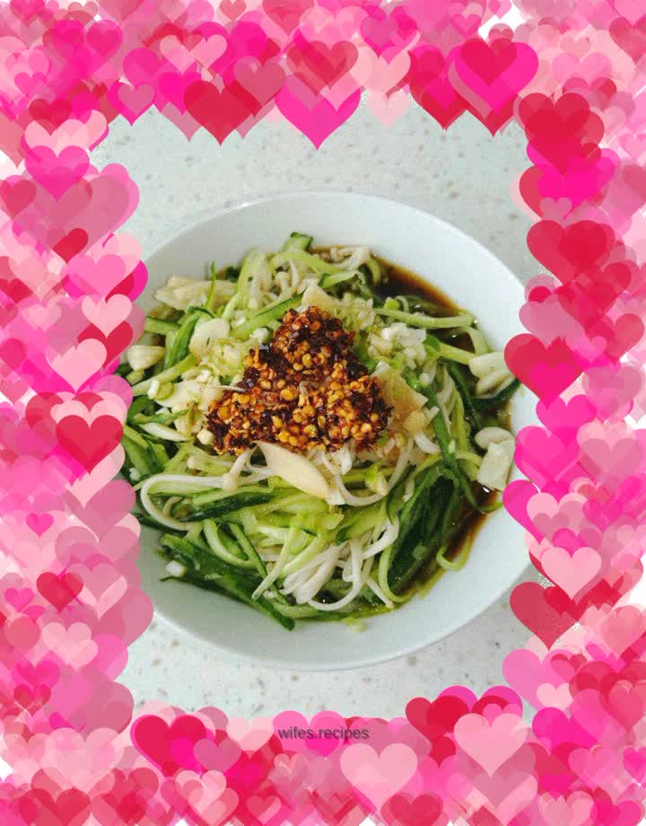 Cold Enoki Mushrooms