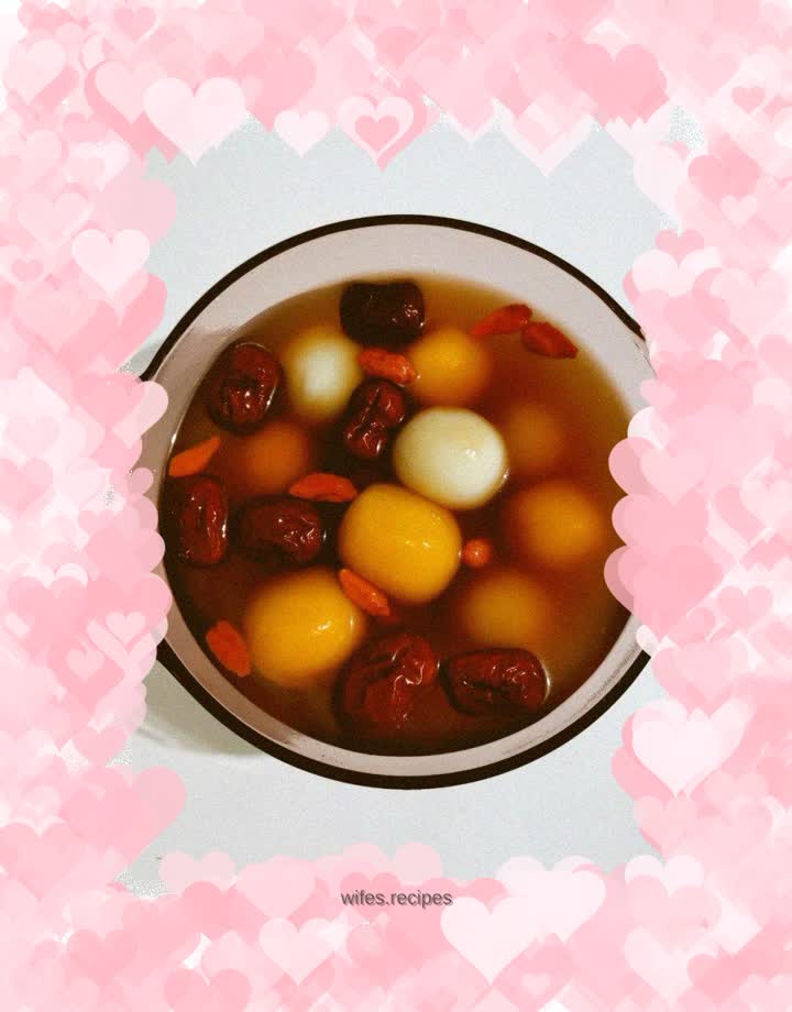Pumpkin glutinous rice balls
