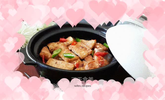 Salmon and tofu pot