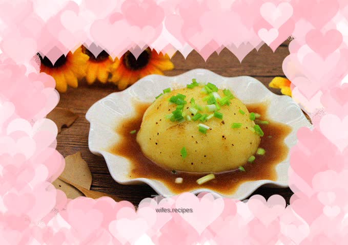 Black pepper mashed potatoes