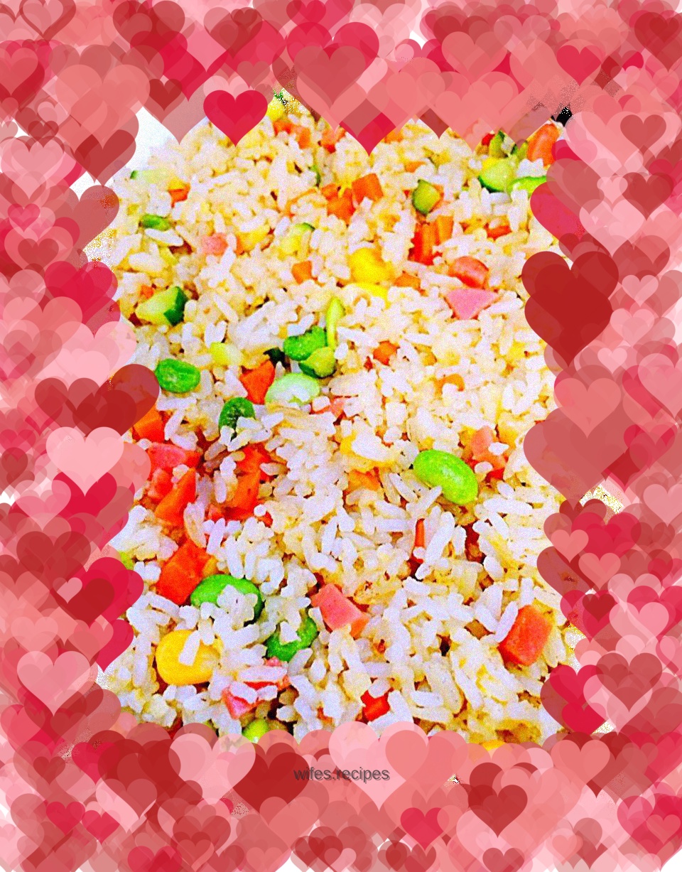 Grains of fragrant rice