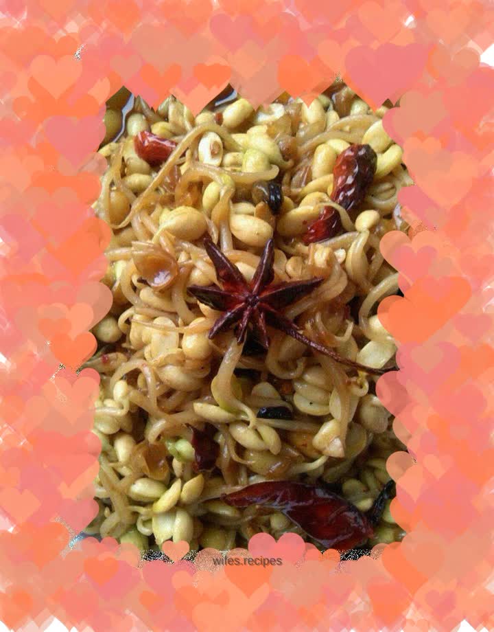Spicy bean sprouts
