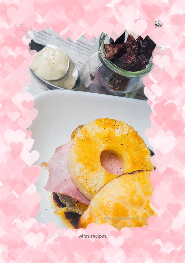 Hawaiian Pineapple Butter Burger