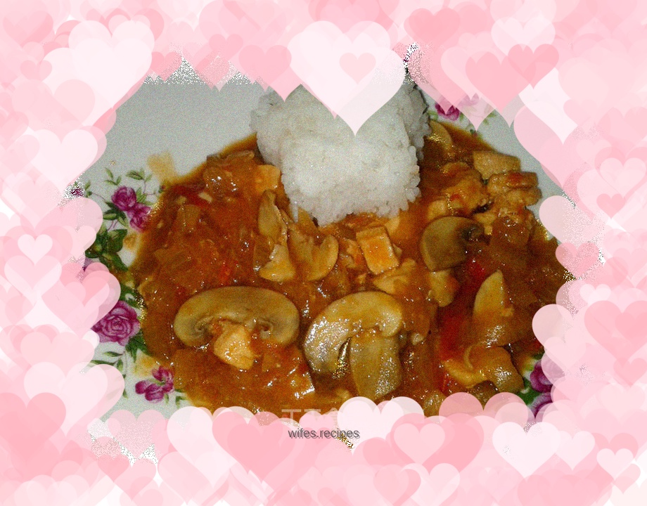 Italian Braised Mushroom Rice Bowl – Rice Cooker Version