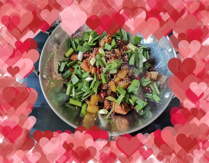 Potato Spicy Chicken