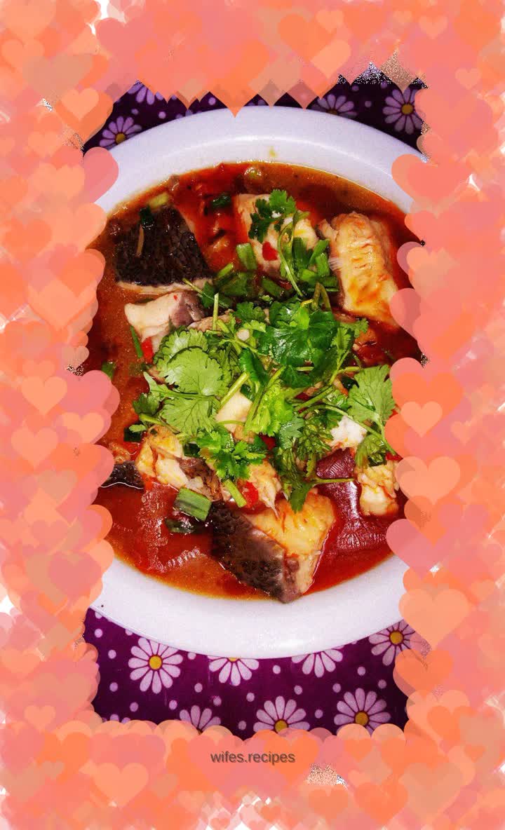 Braised Fish Nuggets with Two Peppers