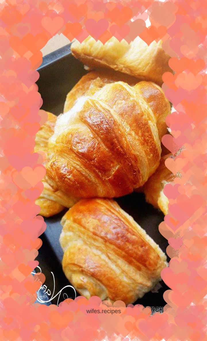 A new way to save time and effort - Danish croissants