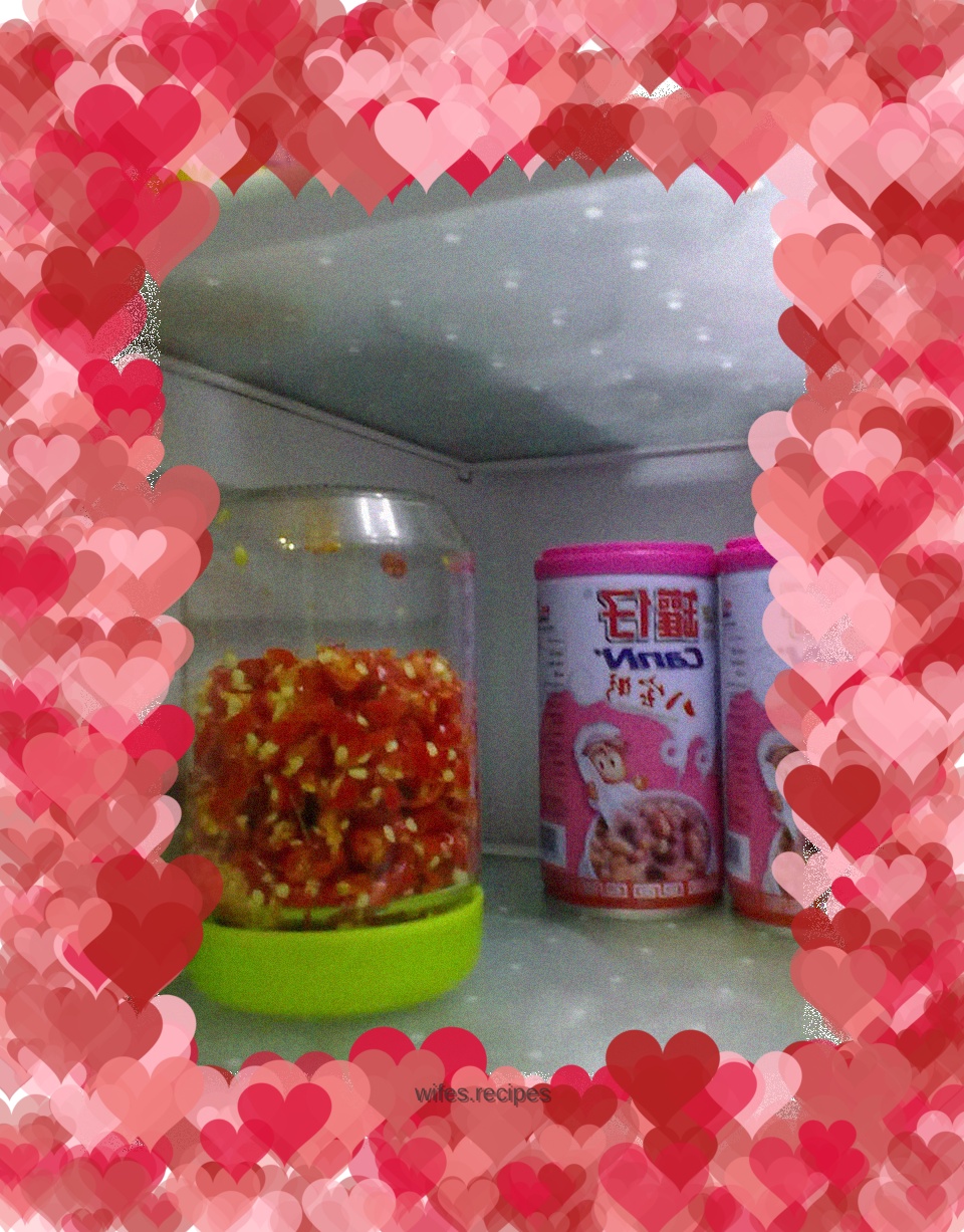 Homemade chopped pepper