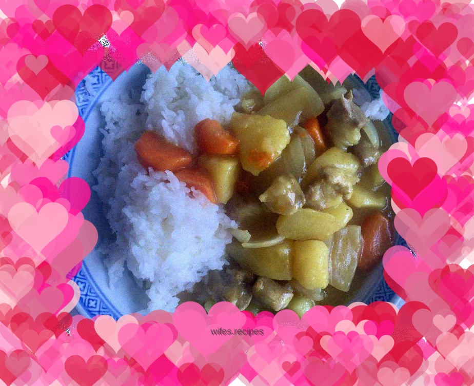 Japanese curry rice