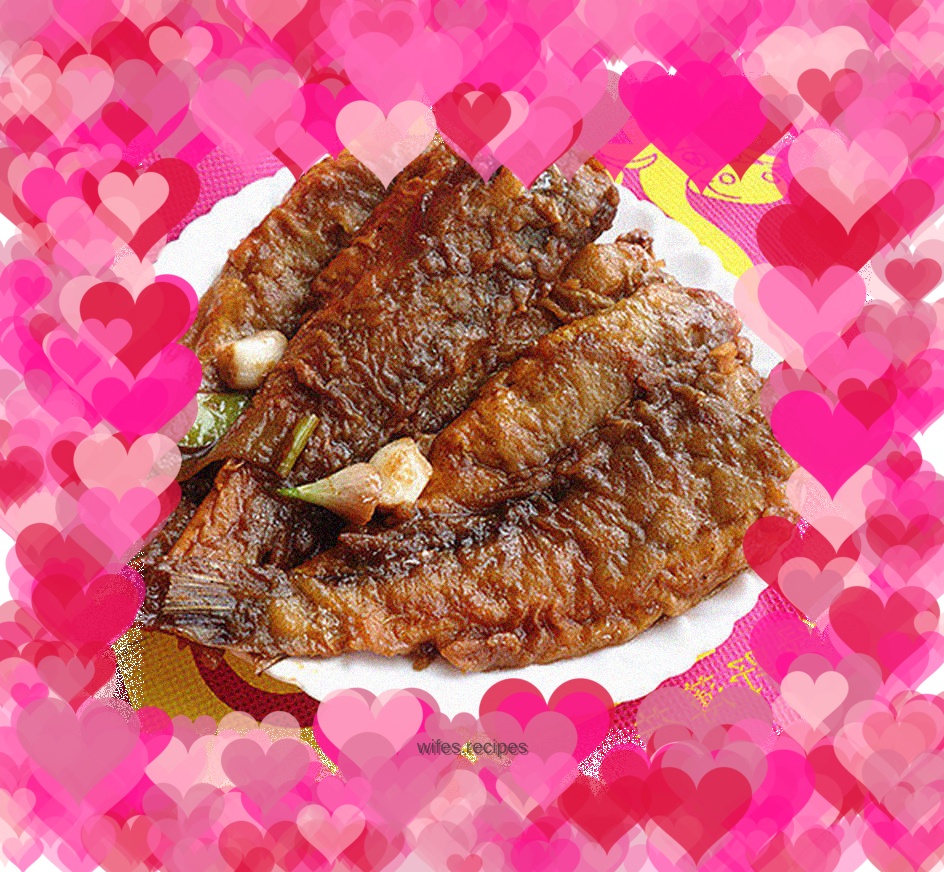 Braised small yellow croaker in soy sauce