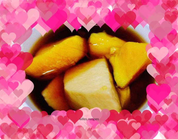 Sweet potato taro syrup