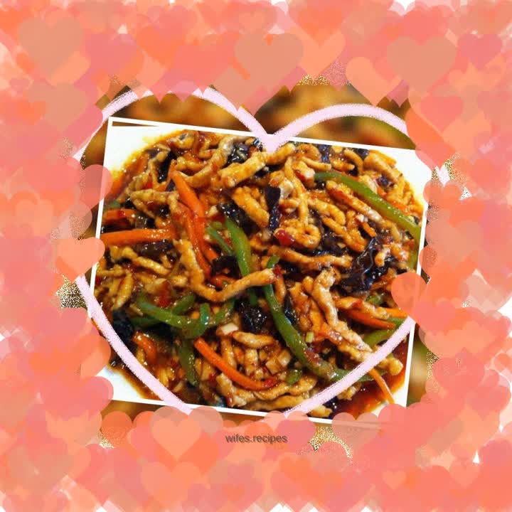 Fish-flavored shredded pork