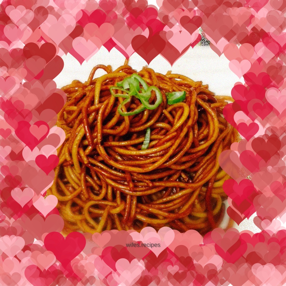 Scallion oil noodles