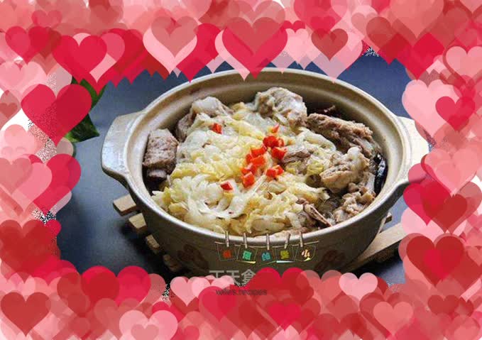 Sauerkraut Braised Pork Ribs