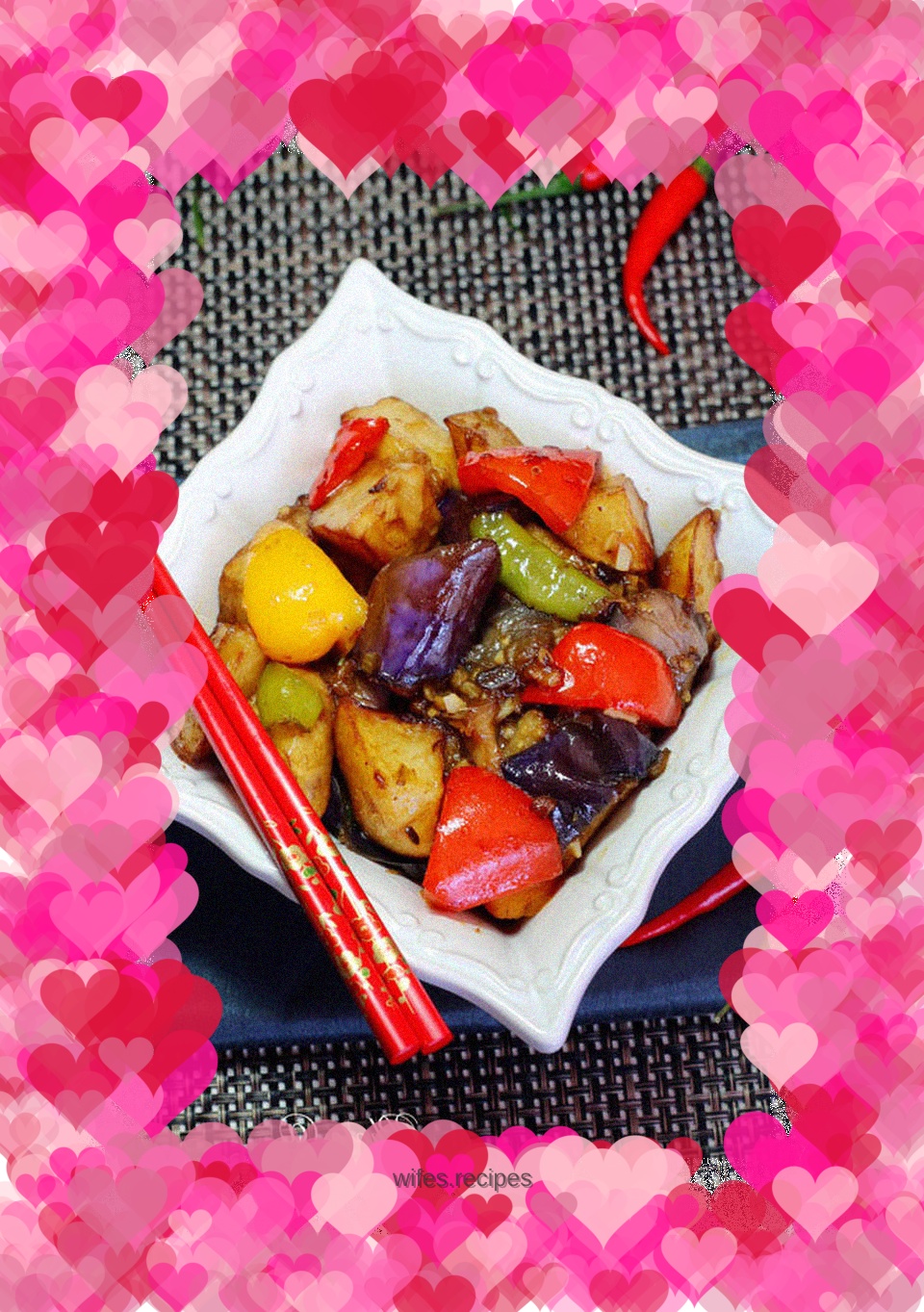 Fresh ground vegetables