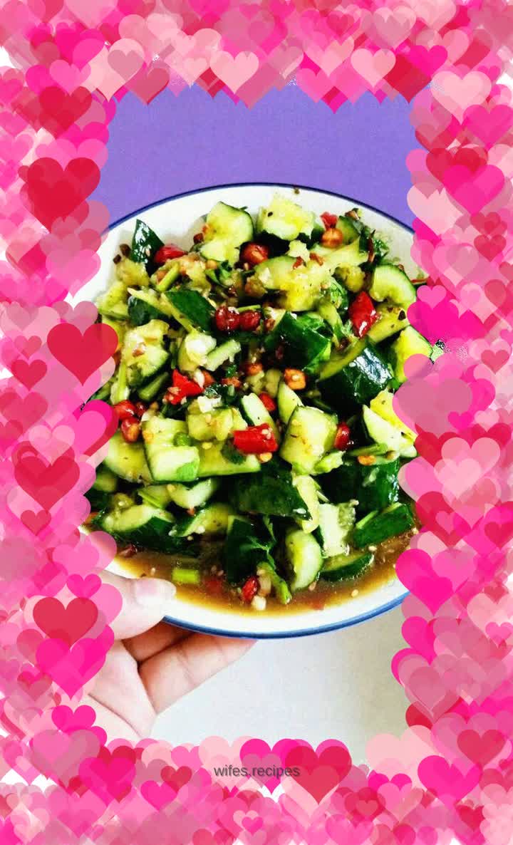 Different cold cucumber