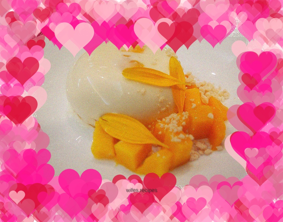 Mango Panna Cotta
